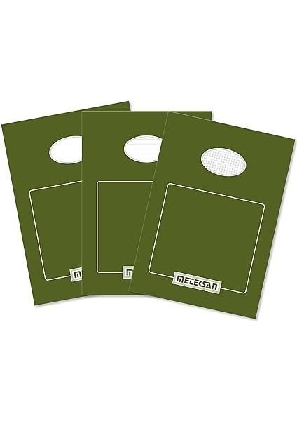 Klasik Bloknot A5 50 Yaprak, Çizgisiz 3'lü Paket modelleri