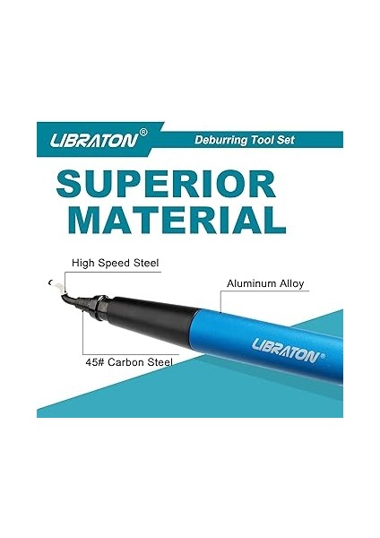 Çapak Alma Aleti, El Çapak Alma Aleti, 11 Bıçaklı 3D Baskı, Metal, Paslanmaz Çelik, Plastik ve Alüminyum Için fiyatları