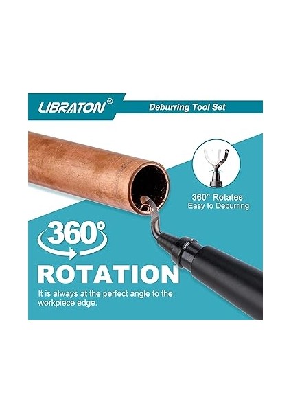 Çapak Alma Aleti, El Çapak Alma Aleti, 11 Bıçaklı 3D Baskı, Metal, Paslanmaz Çelik, Plastik ve Alüminyum Için modelleri