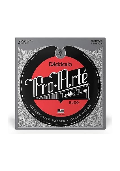 EJ30 Klasik Gitar Tel Seti (4/4), Rectified Clear Nylon fiyatları