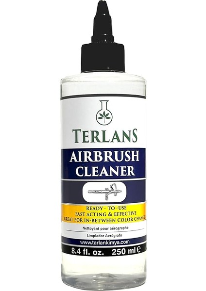 Airbrush Temizleyici 250 ml (Akrilik Boya) Airbrush Cleaner