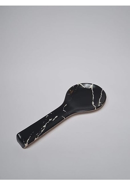 Mat Siyah Mermer Desen Kirli Kaşıklık modelleri