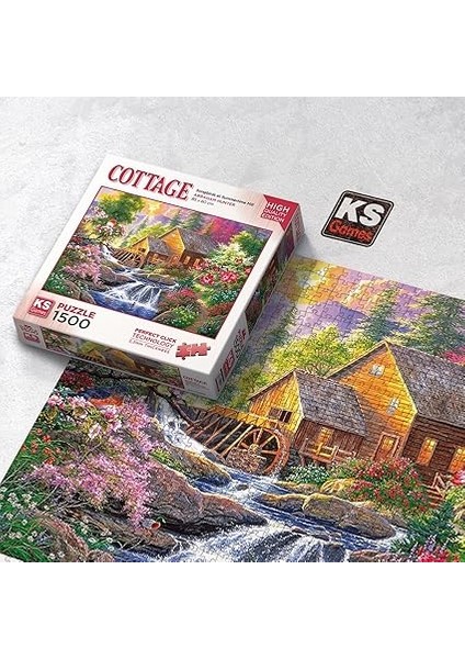 Games 1500 Parça Değirmende Öten Kuşlar Puzzle modelleri