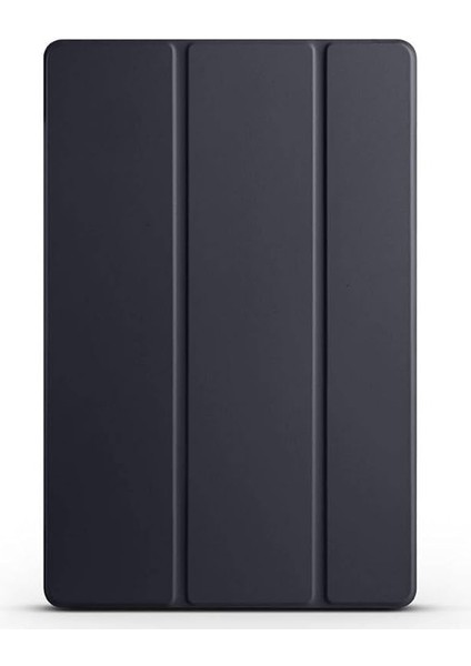 Samsung Galaxy Tab S10 Fe Tablet Kılıf Stand Olabilen Smart Cover Kılıf Siyah