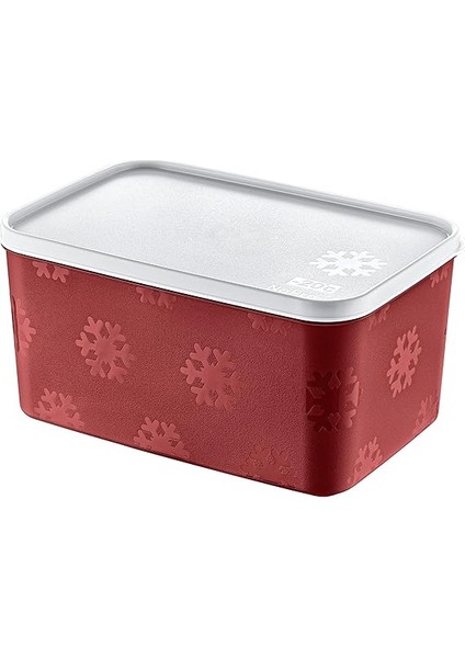 No Frost Saklama Kabı 2600 ml Carmen Kırmızı fiyatları