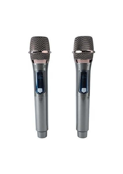 ve Ktv Için Uygun Dinamik Bir Bobin Tasarımı ile Kullanımı Kolay Uhf Kablosuz Mikrofonlar, Dış Performans Için 2 Kablosuz Mikrofon modelleri