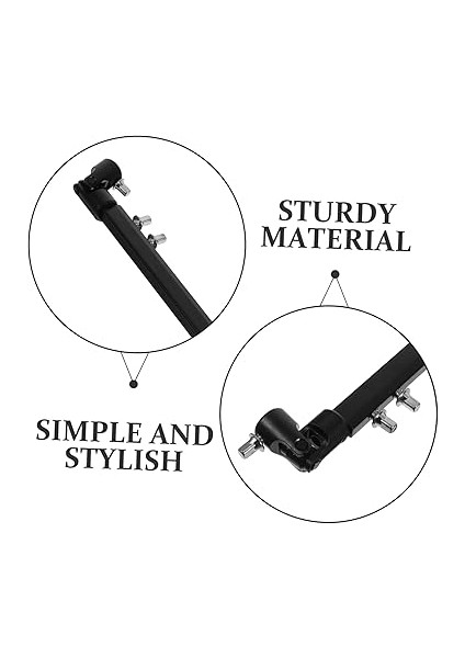 Evrensel Davul Bağlantısı Çift Tekme Pedal Çubuğu Demir Yapısı Denge Için Ayarlanabilir Bas Davul Pedal Bağlantısı Günlük Kullanım Için modelleri