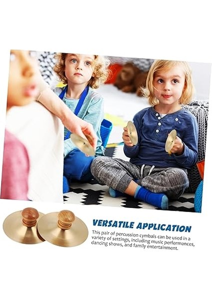 Küçük El Zilleri Için Uygun Rahat Tutma ile Kullanışlı Percussion Müzik Aleti Erkek Kız Için Eğlence Aracı Boyutunda Zil indirimleri