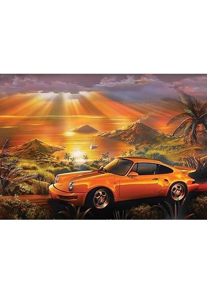Puzzle Sarı Porsche 1500 Parça Puzzle fiyatları