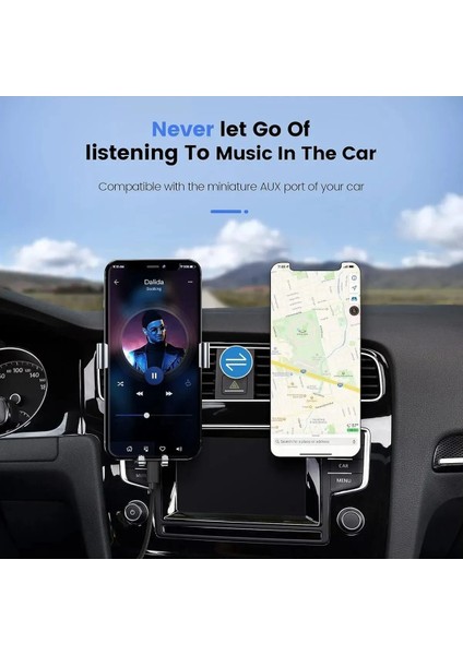 iPhone Uyumlu Lightning Aux 3.5mm Ses Kablosu Stereo Ses