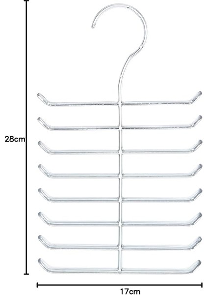 Kravat Askısı, Şeffaf, 2X17X28 cm fiyatları