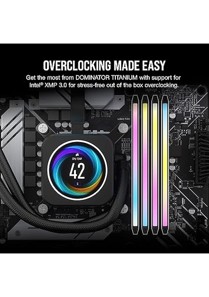 Domınator Tıtanıum Rgb Ddr5 Ram 48GB (2X24GB) Ddr5 7000MHZ CL36 Intel Xmp Icue Bilgisayar Uyumlu Bellek - Beyaz (CMP48GX5M2B7000C36W) indirimleri