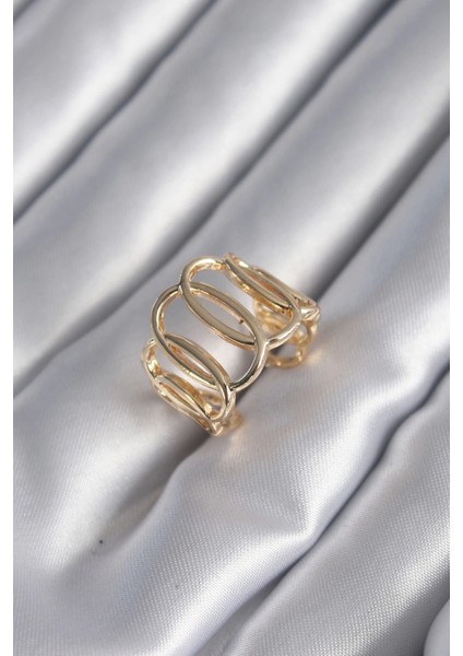 Bfs Gold Renk Ayarlanabilir Samanyolu Kadın Yüzük