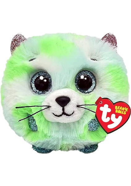 Evie Kedi Beanie Balls 3 Inç | Beanie Baby Yumuşak Pelüş Oyuncak | Koleksiyon Parçası Yumuşak Kumaş Oyuncak
