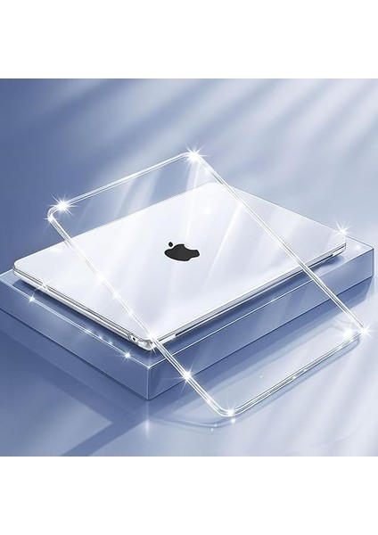 MacBook Air 13.6 Inç Kılıf 2025 2024 2023 2022 M4 M3 M2 Touch Id, MacBook Air Case 13.6 A3240 A3113 A2681 Için Sert Kılıf ile Uyumlu Klavye Kapağı Cilt, Kristal Netliğinde fırsatları