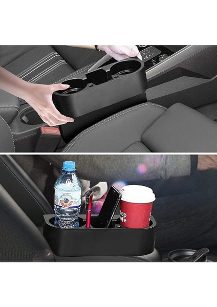Araç Bardaklık Koltuk Yanı ve Koltuk Başlık Arkası Bardak Tutucu Aparat Telefon Koyma Aparatı