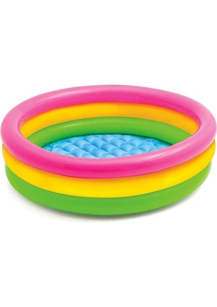 Boğumlu Bebek Çocuk Top ve Ya Su Havuzu Intex Şişme Havuz 86X25