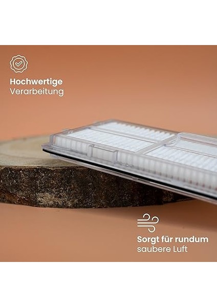 Roborock S7 ve S8 Serisi Için Hepa Filtre (2'li Set) | S8, S7, S7+, S7 Maxv, Maxv+, S7 Maxv Ultra ile Uyumlu | Toz, Polen ve Hayvan Tüylerine Karşı Etkili Hava Filtresi | Orijinal Yedek fiyatları