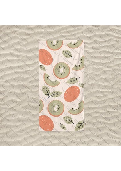 Home Meyve Desen Baskılı Plaj Havlusu