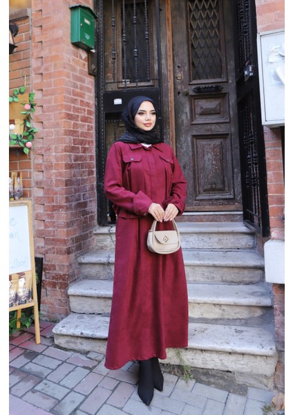 Cepli Detaylı Süet Etekli Takım fiyatları