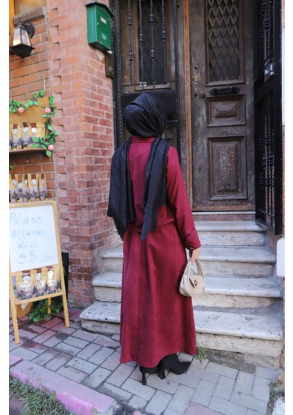 Cepli Detaylı Süet Etekli Takım indirimleri