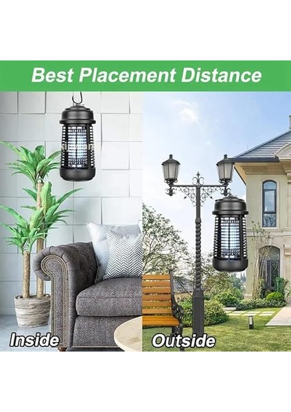 Uv Sivrisinek ve Böcek Öldürücü Lamba, 20W, Elektrikli indirimleri