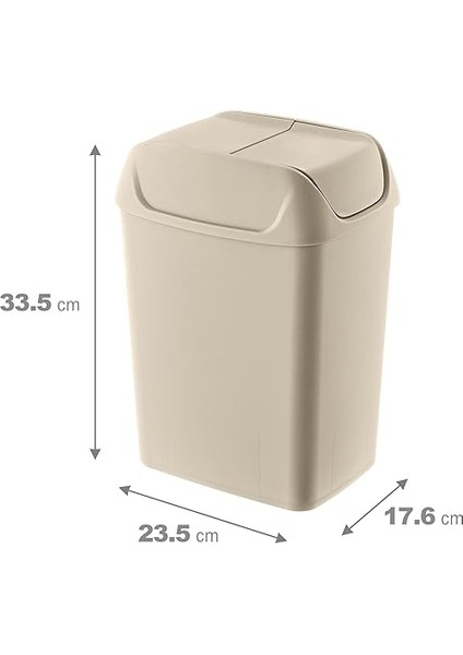 Svingi Çöp Kutusu 10 Lt Latte - Latte, Çok Amaçlı Çöp Kutusu fiyatları