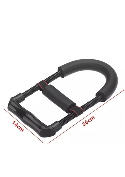 Bilek Egzersiz Aleti - Kas Geliştirici ve Güçlendirici, Bilek ve Ön Kol Kaslarını Iyileştiren, Ayarlanabilir Direnç Özellikli Egzersiz Cihazı, Fitness, Rehabilitasyon fiyatları