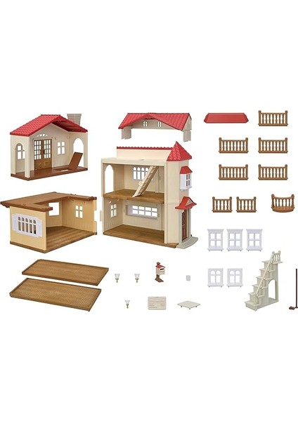 Families Epoch ESF5708 Oyun Odalı Işıklı Şehir Evi Oyuncak indirimleri