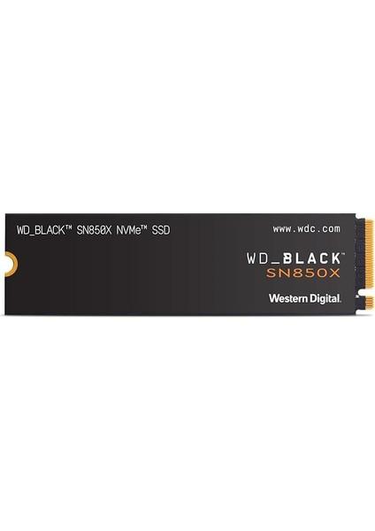 Black 8tb SN850X 7200-6600MB/S Gaming Nvme Pcıe Gen4 SSD - WDBB9G0080BNC-WRSN