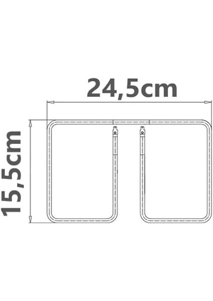 Tost Makinesi Yedek Rezistansı, 900W, 115V Korkmaz A328-A329 Tostkolik ile Uyumlu fiyatları