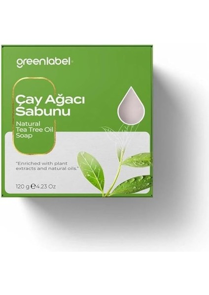 Çay Ağacı Sabunu Doğal Sivilce ve Akne Karşıtı 120 Gr.