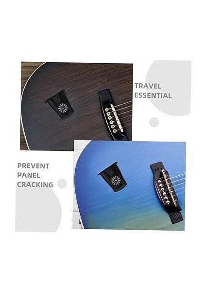 5 Adet Gitar Deliği Nemlendirici Nemlendirici Gitar Bakım Aracı Mevsimlik Ahşap ve Seyahat Performansı Için modelleri