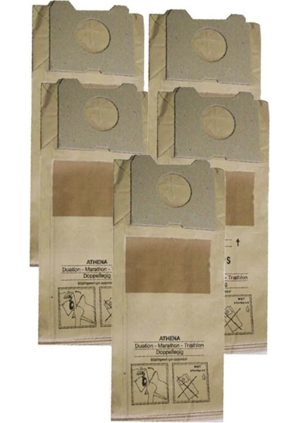 Triathlon 2000 ile Uyumlu Seninürünün 1.kalite 3 Katlı Kağıt Toz Torbası 10 Adet indirimleri