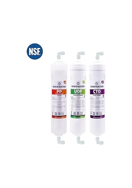 Kapalı Kasa Su Arıtma Cihazı 3 Lü Inline Filtresi Seti Aşamalı (Membransız Set) Fın3 fiyatları