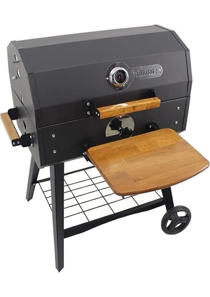 GB60 Standlı Tekerlekli 60CM Kömürlü Barbekü Mangal fiyatları