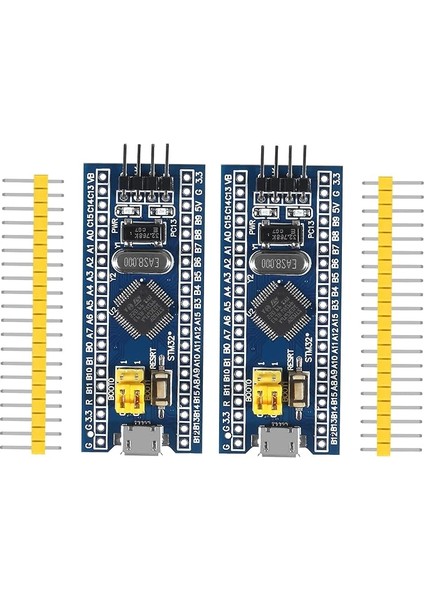2 Adet STM32F103C6T6 Arm STM32 Minimum Sistem Geliştirme Öğrenme Kurulu Modülü