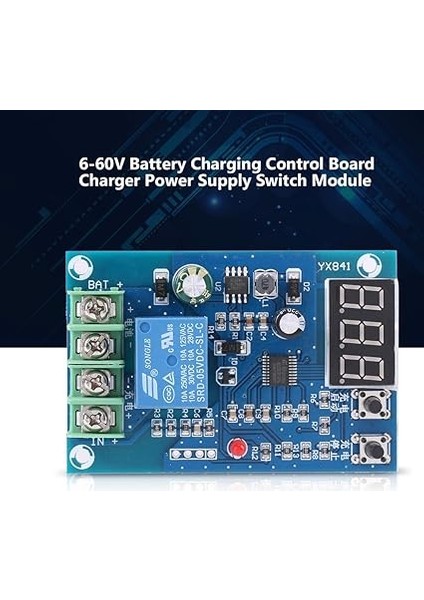 Pil Şarj Kontrol Modülü, 6-60V 10A Lityum Pil Şarj Kontrol Modülü Kartı Otomatik Jeneratörler, Güneş Enerjisi, Rüzgar Türbinleri Için Otomatik Şarj Cihazı Güç Kaynağı Anahtarı indirimleri