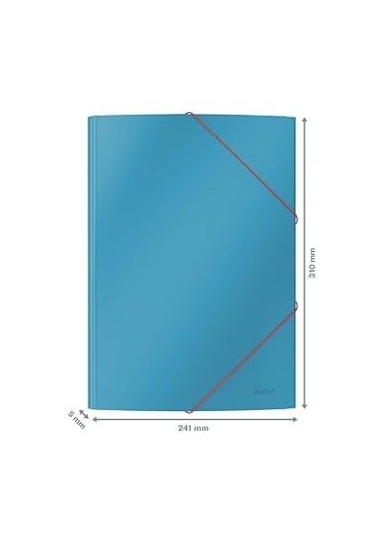 Cosy Soft Touch Lastik Kilitli Dosya, A4, Mavi indirimleri