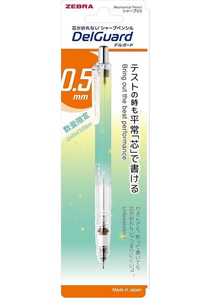 Delguard Suyasuya Versatil Kalem 0.5mm Sarı Yesıl Govde