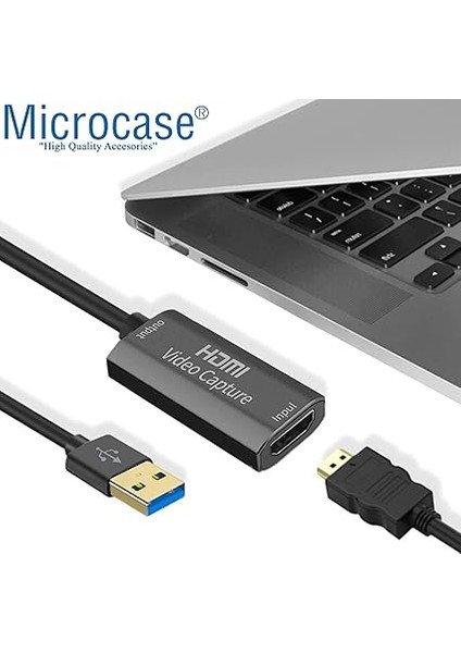 USB 3.0 HDMI Video Capture Video Kayıt Ekran Aktarma Adaptörü - AL2622 modelleri