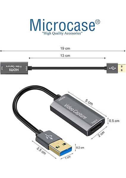 USB 3.0 HDMI Video Capture Video Kayıt Ekran Aktarma Adaptörü - AL2622 indirimleri