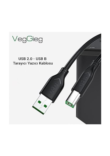 USB B Printer Tarayıcı Yazıcı Data Kablosu 5 Metre modelleri