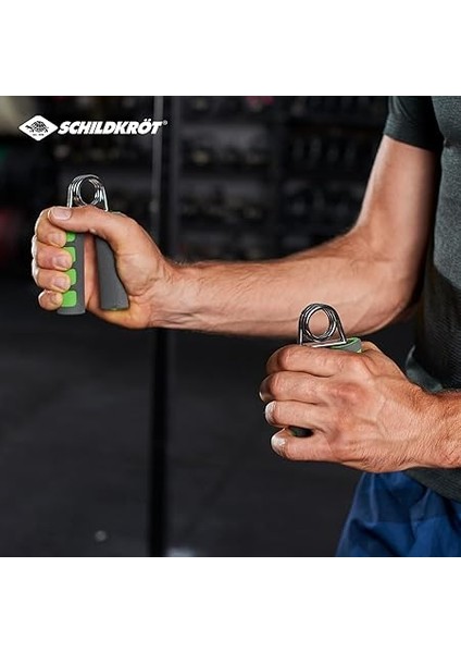 Handmuskeltrainer 2er Set, Anthrazit-Grün, In 4-Farb Karton fiyatları