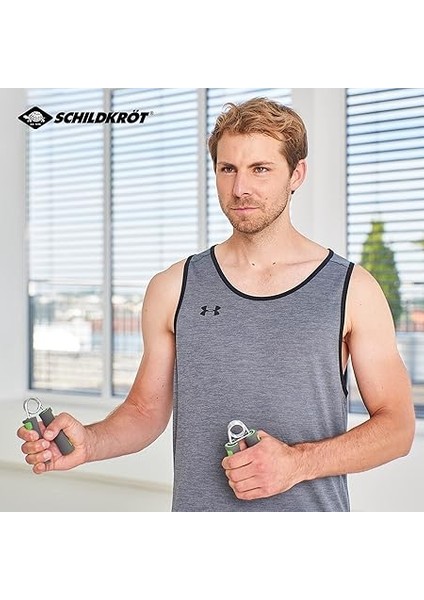 Handmuskeltrainer 2er Set, Anthrazit-Grün, In 4-Farb Karton modelleri