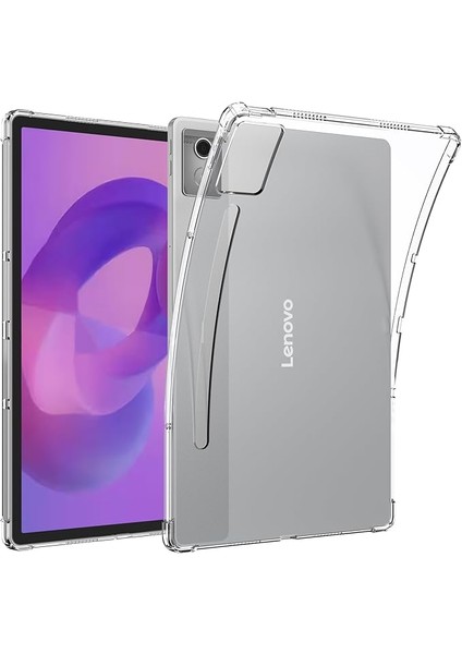 Lenovo Idea Tab Pro 12,7 Inç 2025 (TB-373FU/ TB-375FC) Için Kılıf, Şeffaf Yumuşak Tpu Kılıf, Darbeye Dayanıklı, Çizilmez Kapak, Şeffaf