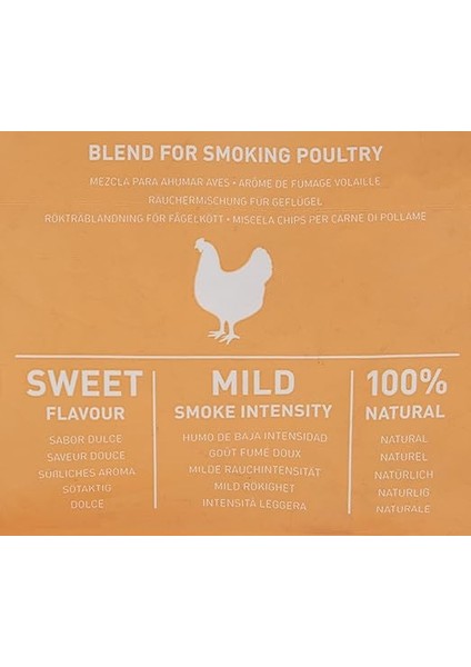 17833 Poultry Smoking Chips 700 G Ahşap modelleri