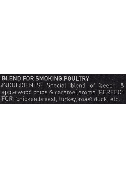 17833 Poultry Smoking Chips 700 G Ahşap fırsatları