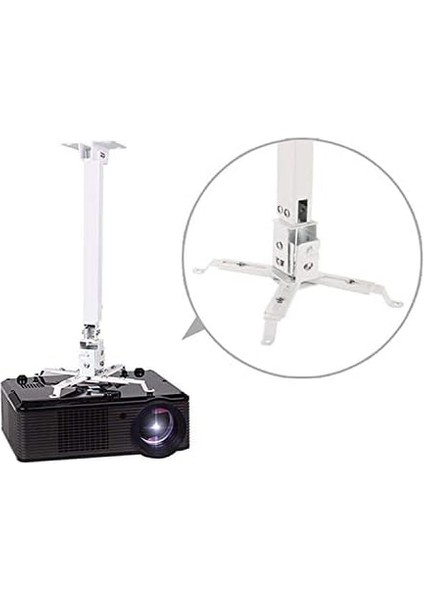 P20 Projeksiyon Askı Aparatı, Beyaz, 20 cm indirimleri
