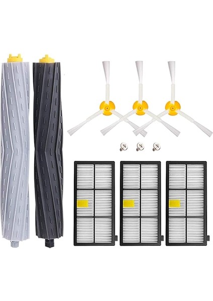 Irobot Roomba 800 900 Serisi 11'li Kitler Için Yedek Parçalar, Bakım Kiti Temizleme Kiti 800 850 851 860 865 866 870 871 876 880 885 886 890 891 896 900 960 960 966 99 80 990